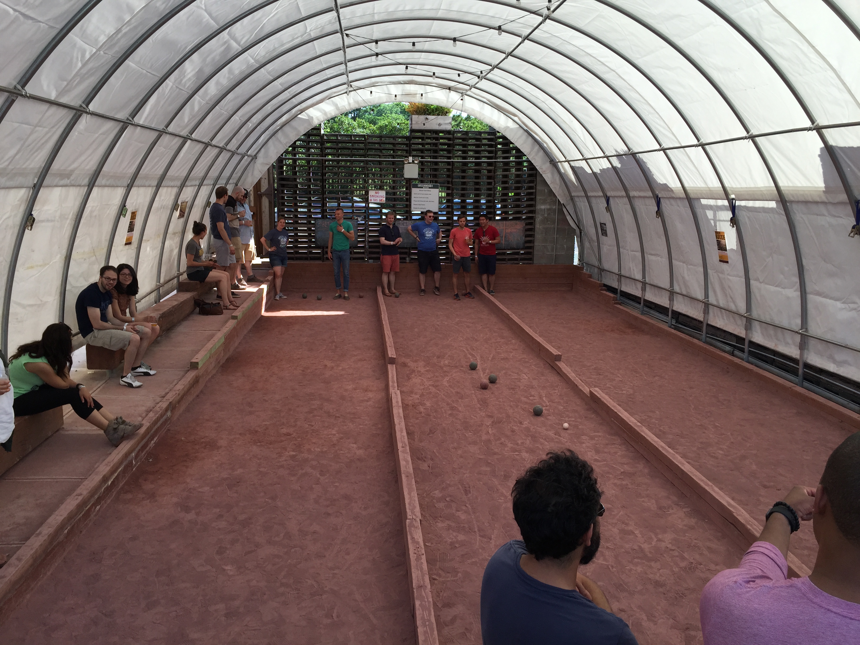 Bocce Nationals Play Mile High