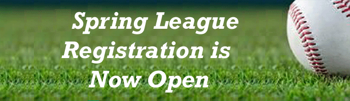 Spring registration is now open