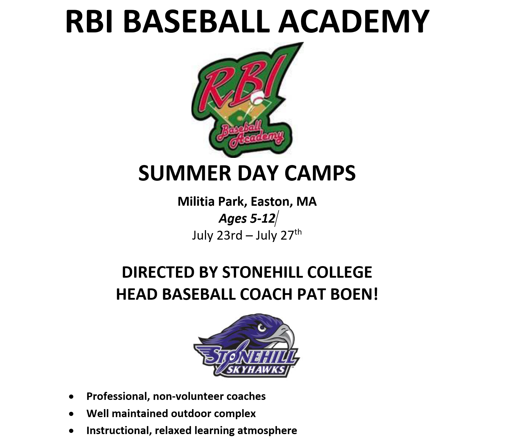 Easton Youth Baseball Easton Youth Baseball League