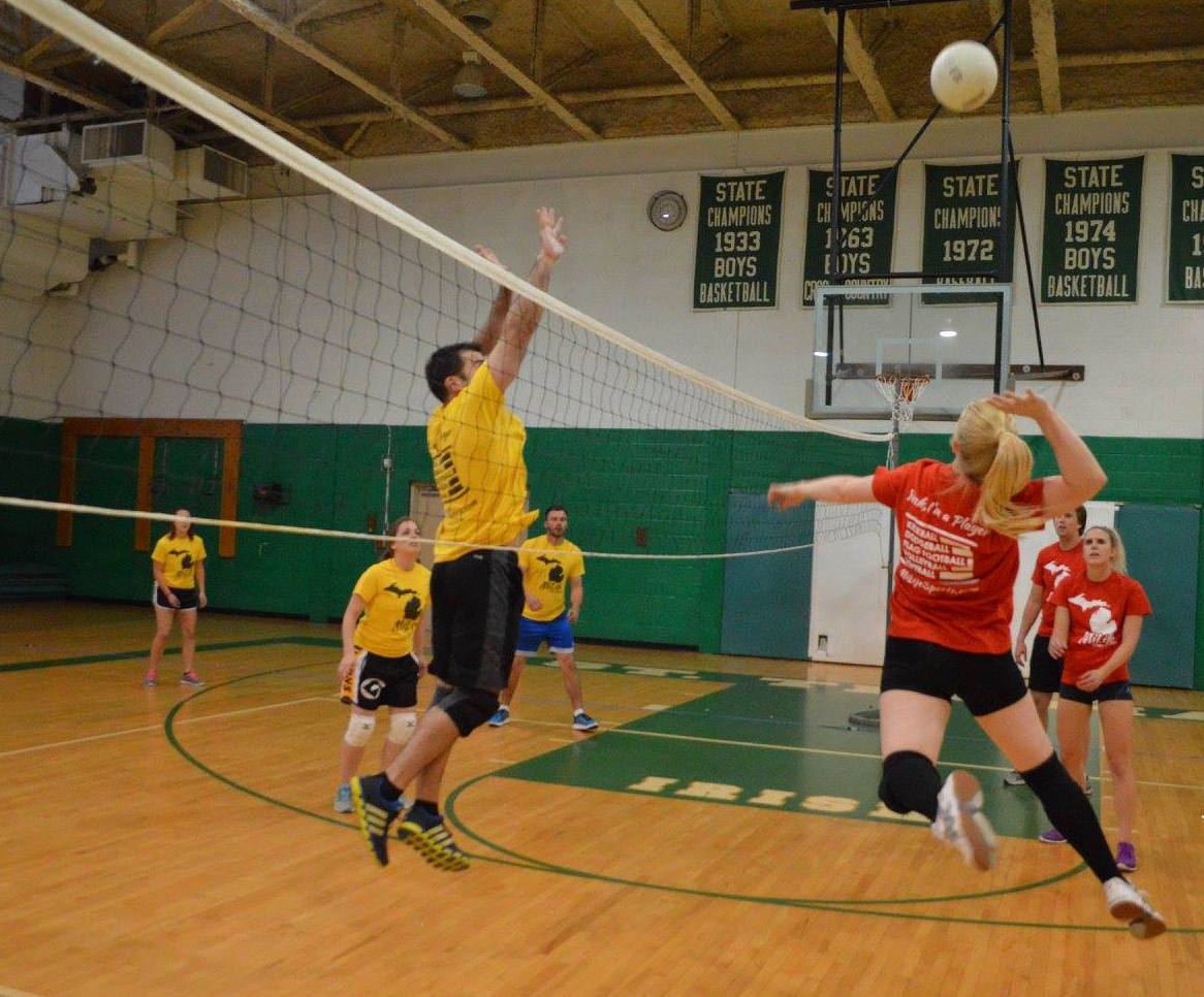 coed volleyball