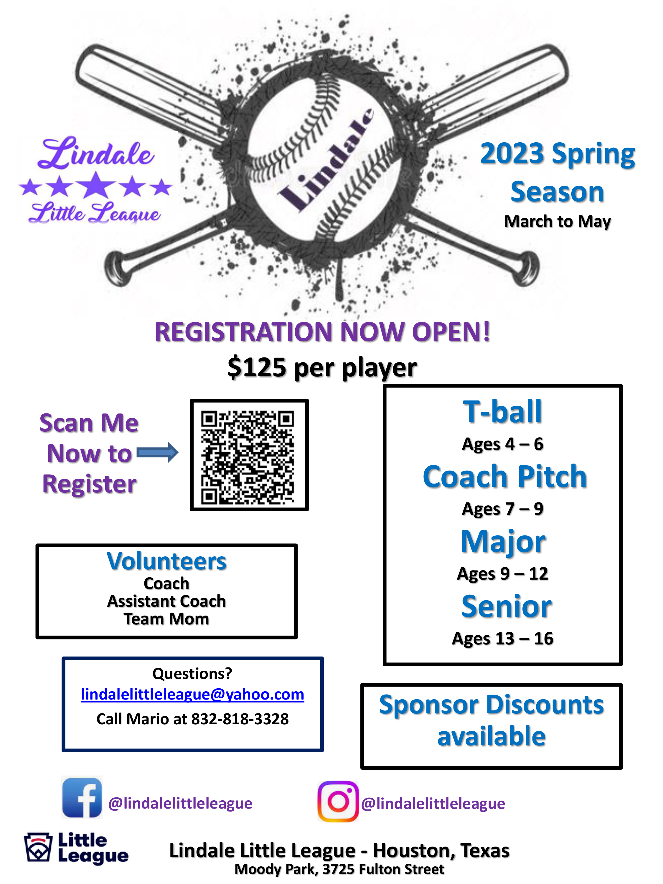 2023 Lindale LL - Spring Baseball/Softball League : Houston Astros ...