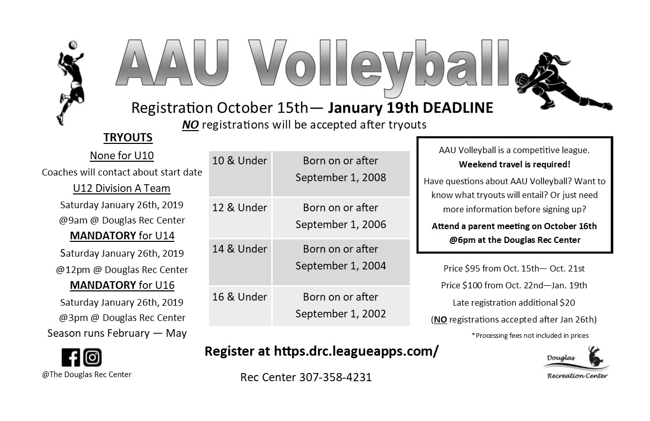 2019 AAU Volleyball Douglas Recreation Center