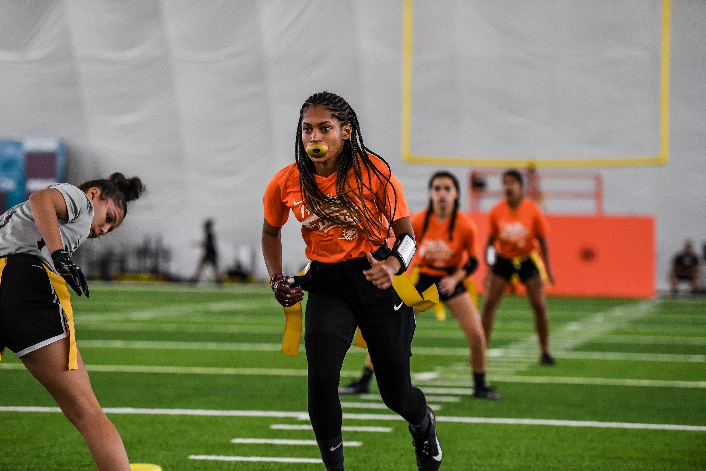 Miami Dolphins Girls Flag Football Clinic and Jamboree presented by Broward  College