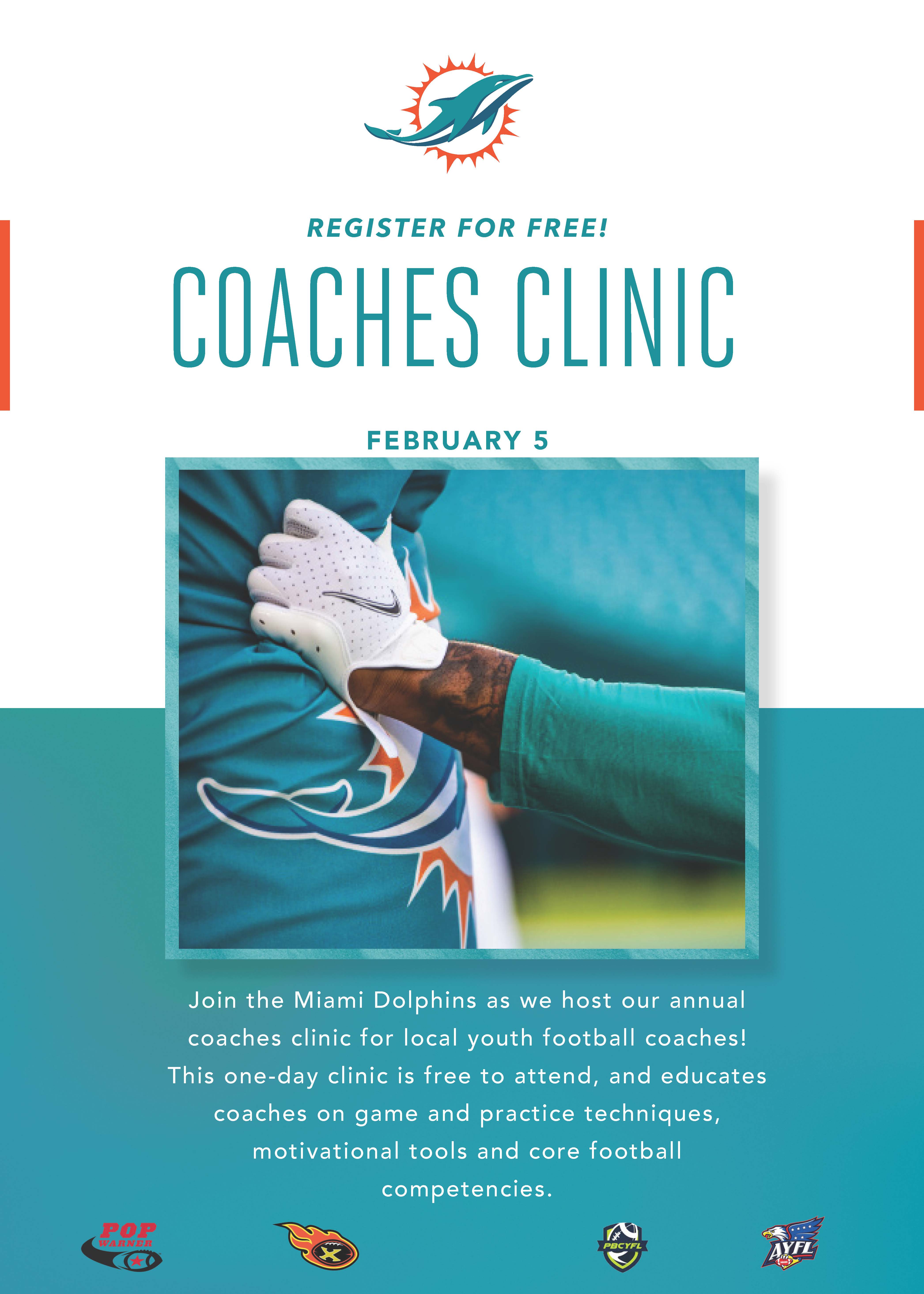 Miami Dolphins Winter Clinics