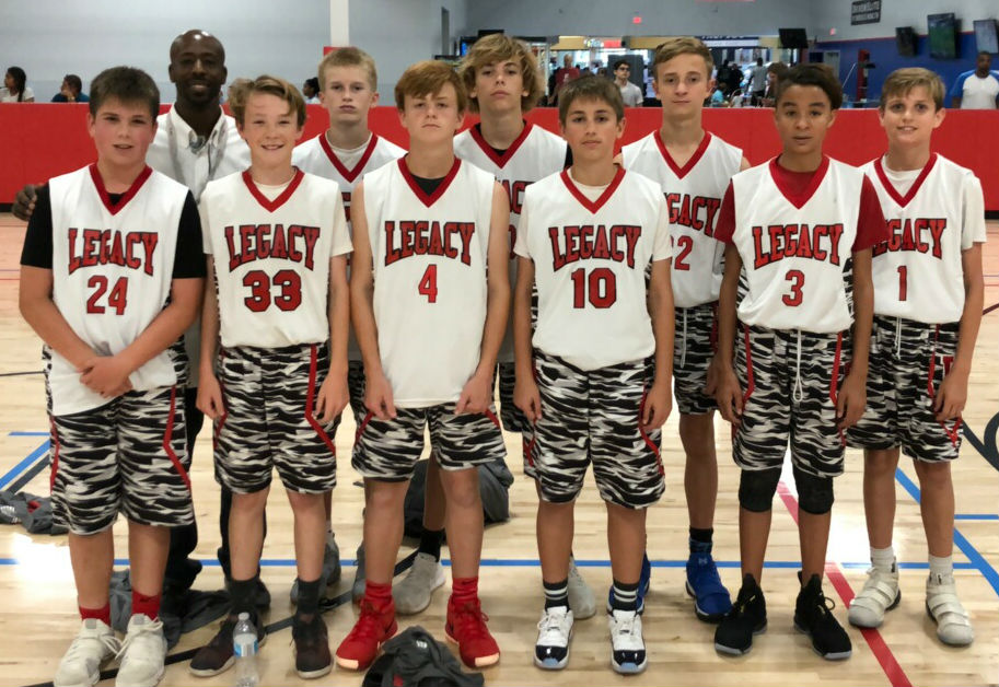 LEGACY 7TH GRADE RED-2018 SPRING LEAGUE