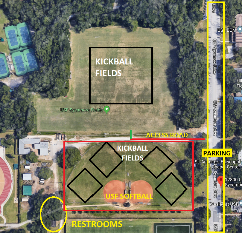 NFL Kickoff road closures and parking options: Julian B Lane Park