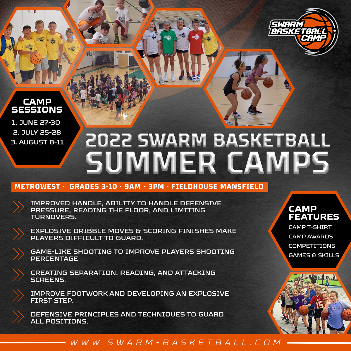 Metrowest Summer Camps Summer 2022 SWARM NEW ENGLAND