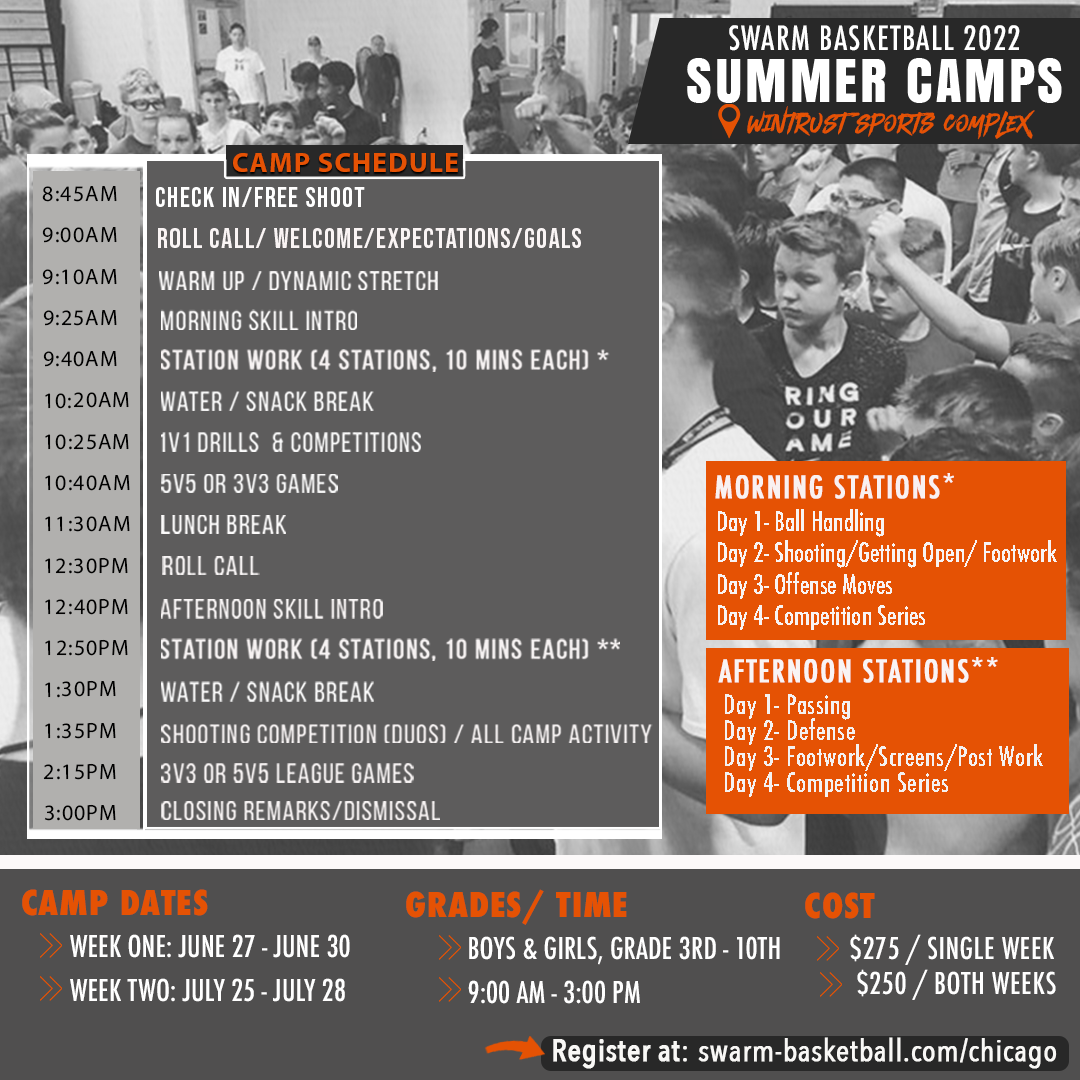Chicago Summer Camps Summer 2022 SWARM MIDWEST