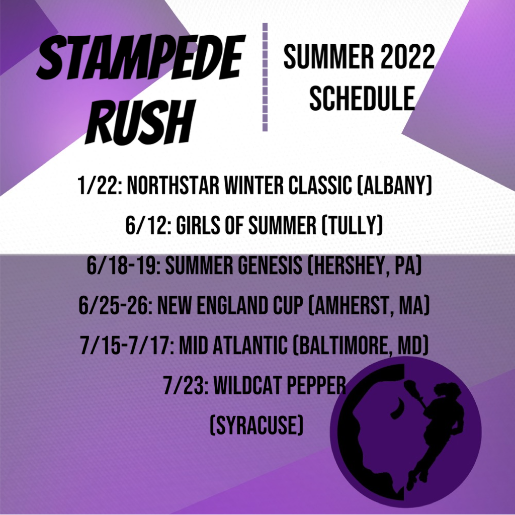 Stampede Rush 2023, 2024, 2025 (Summer 2022 Only) Next Level Lax