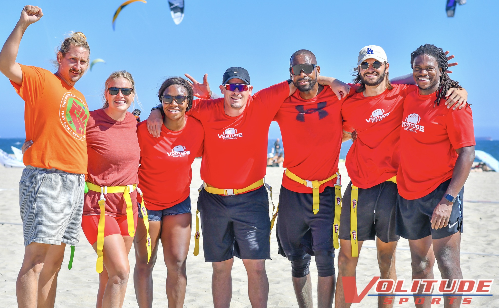 7v7 Coed Beach FLAG Football League in Long Beach - SATURDAY