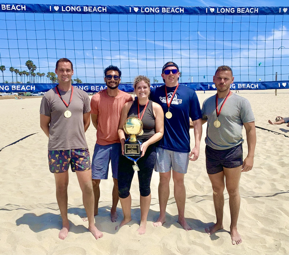 4v4 Coed Beach Volleyball League Saturday Mornings August 1604