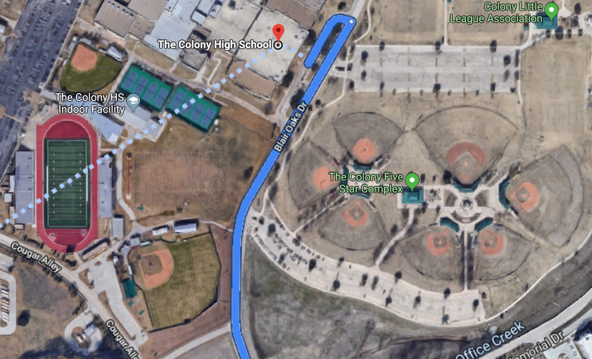 Location details for TX-Brookhaven College : Rawlings Tigers