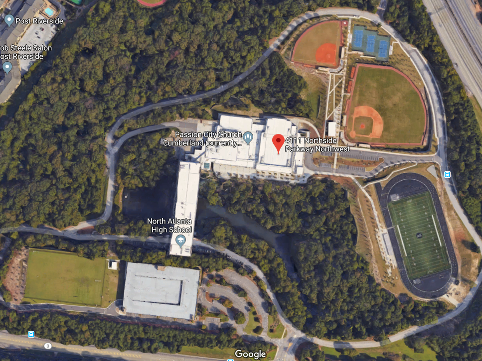 Location details for GA-North Atlanta High School : Rawlings Tigers