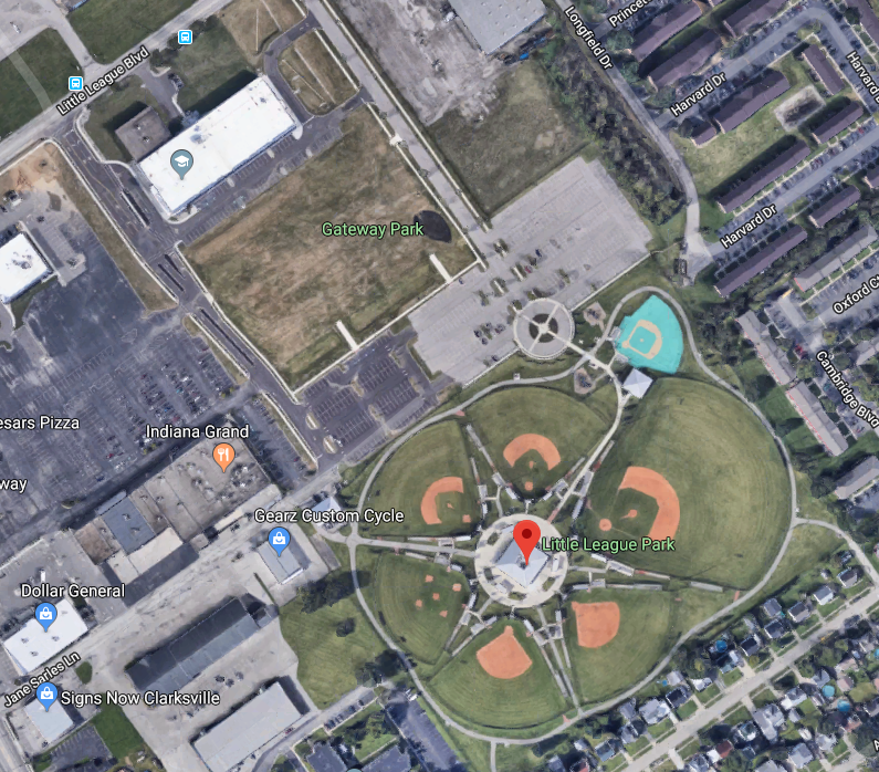 Location details for Clarksville Little League Southern Indiana