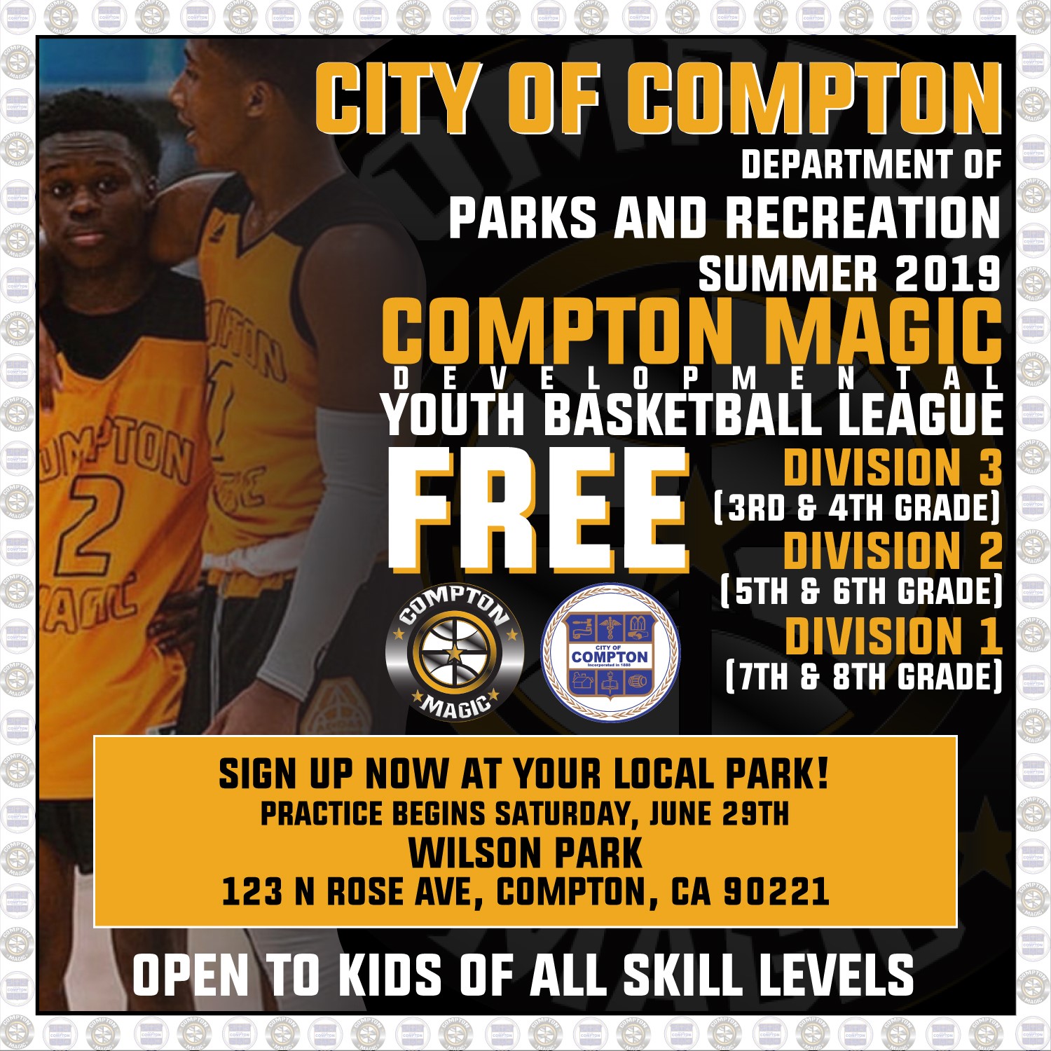 City of Compton Youth Winter Basketball League : Compton ...