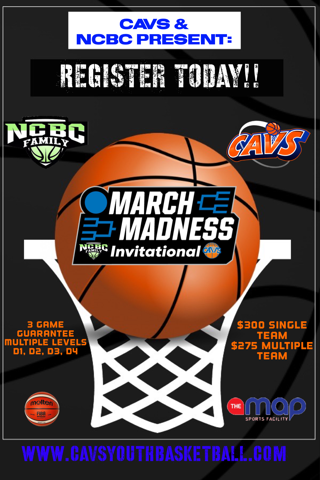 March Madness Invitational Southern California CAVS Youth Basketball