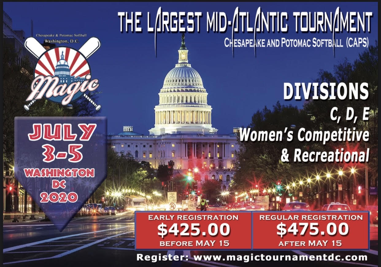 Banner image for MAGIC 2020, C, D, E, Women's Competitive and Recreational Division, $425 entry per team before May 15 and $475 after