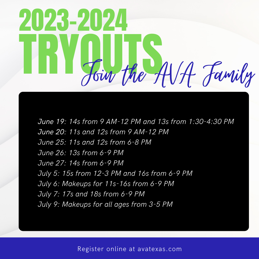 2023-2024 AVA Texas Club Tryouts : Absolute Volleyball Academy