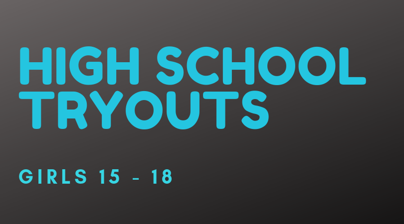 High School Club Volleyball Tryouts 15 years to 18 years