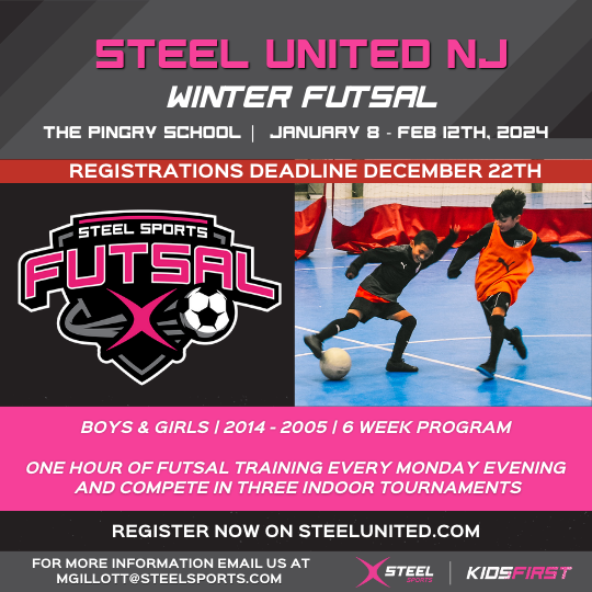 2024 Steel United NJ Winter Futsal - Steel United | New Jersey