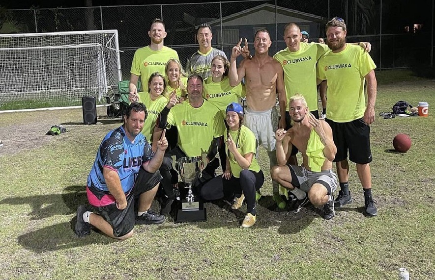 West Palm Beach Thursday Night CoEd Kickball Winter 2023 CLUBWAKA