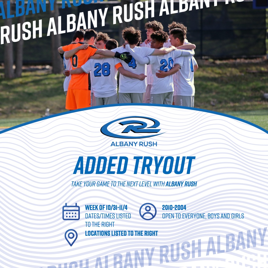 NY Rush Albany Added Tryout Oct '22