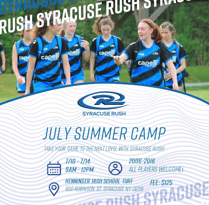 NY Rush Syracuse Summer Camp July 2023