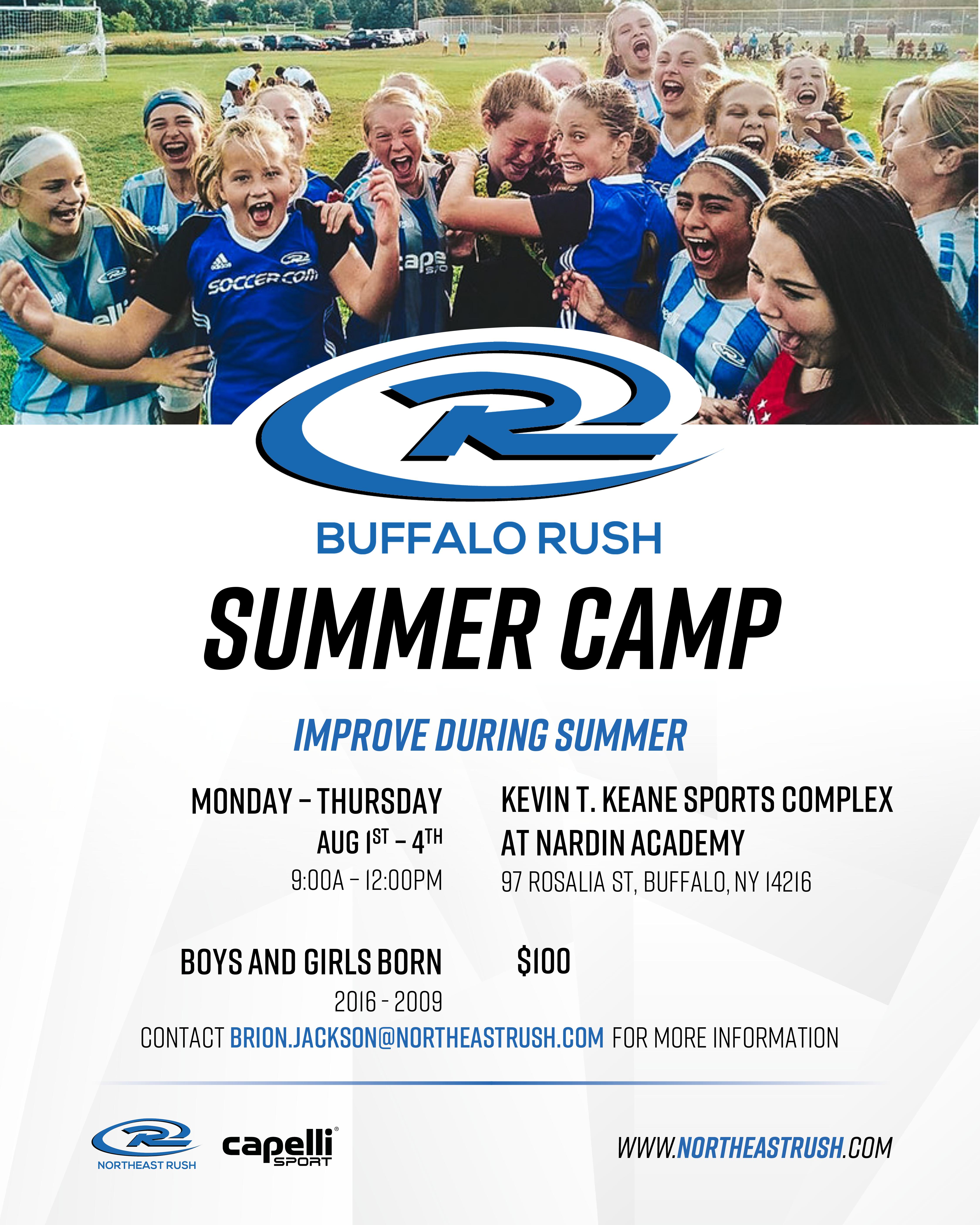 NY Rush - Buffalo - Youth Camp Aug 2022