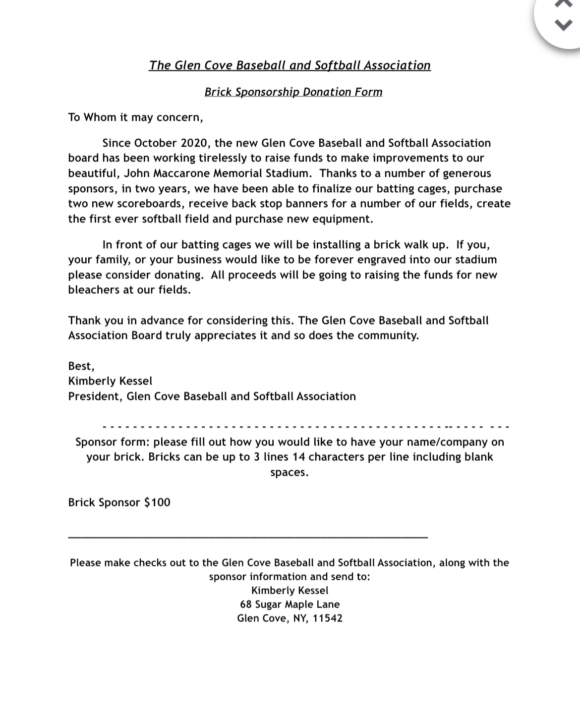 Glen Cove Baseball and Softball Association