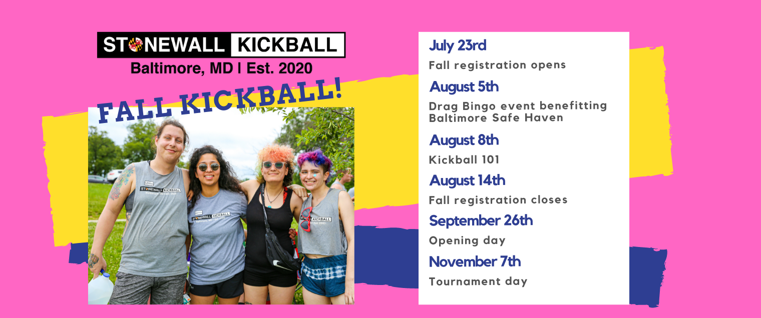 Stonewall Kickball Stonewall Sports Baltimore