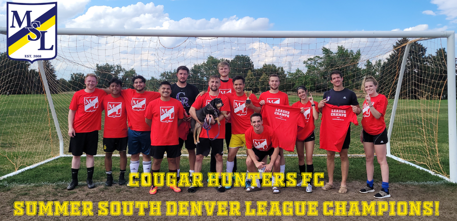 Congrats to Cougar Hunters FC!
