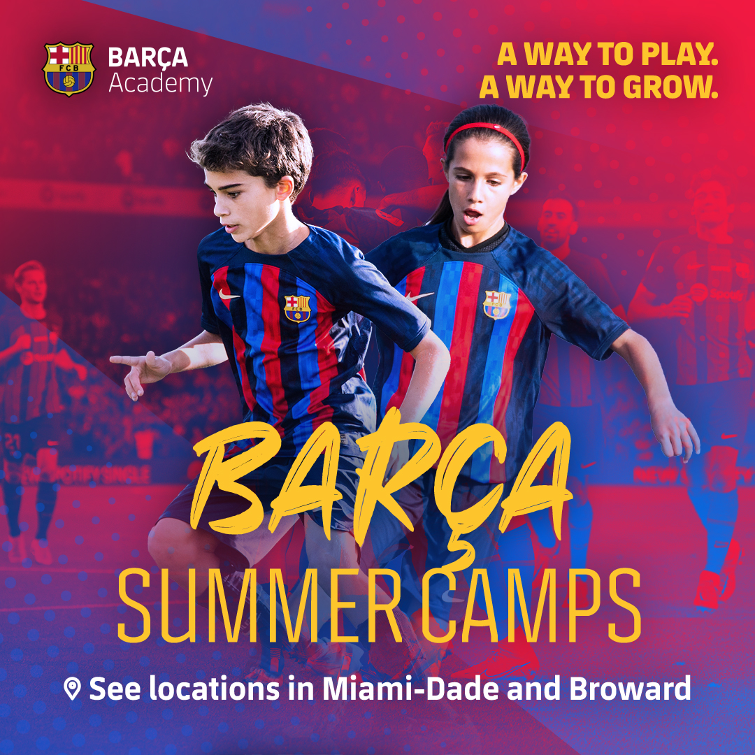 2023 FC Barcelona Summer Camps Barca Academy Pro Miami