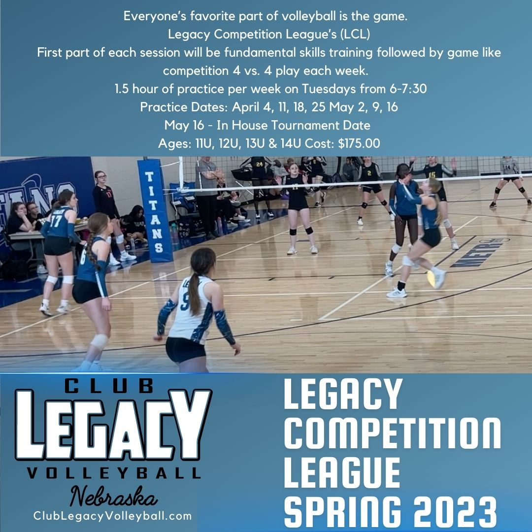 2023 LCL (Legacy Competion League) Spring Training Program Club