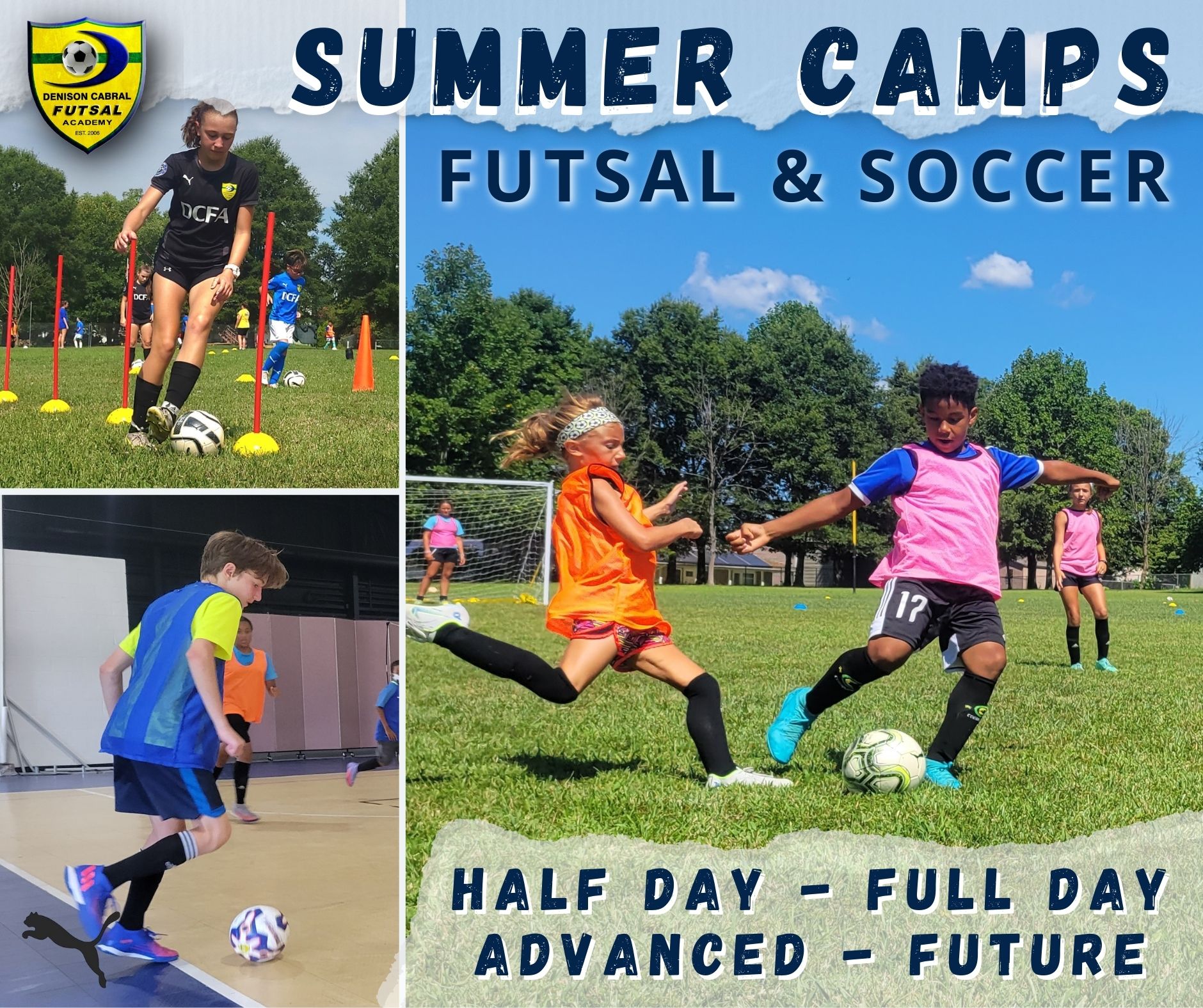 DCFA 2023 Summer Camps Denison Cabral Futsal Academy