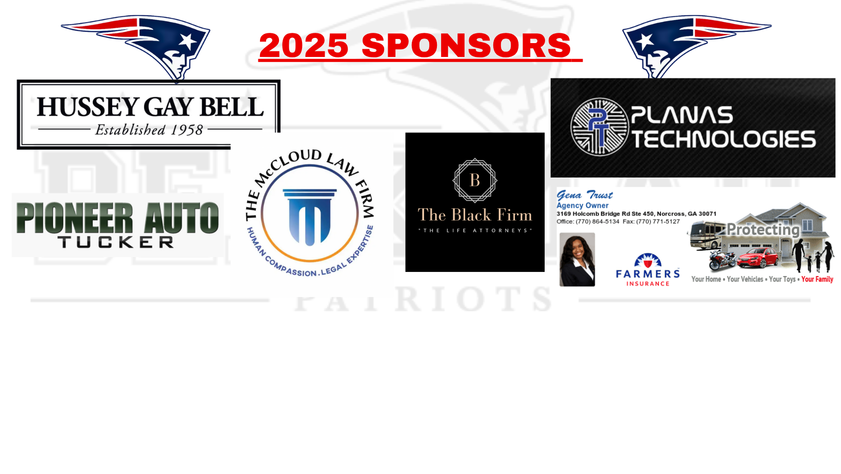 2025 Sponsors