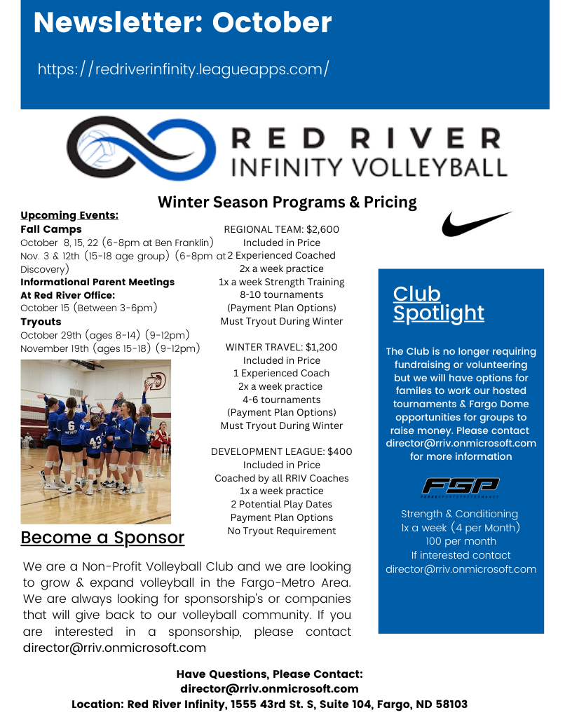 Red River Infinity Volleyball