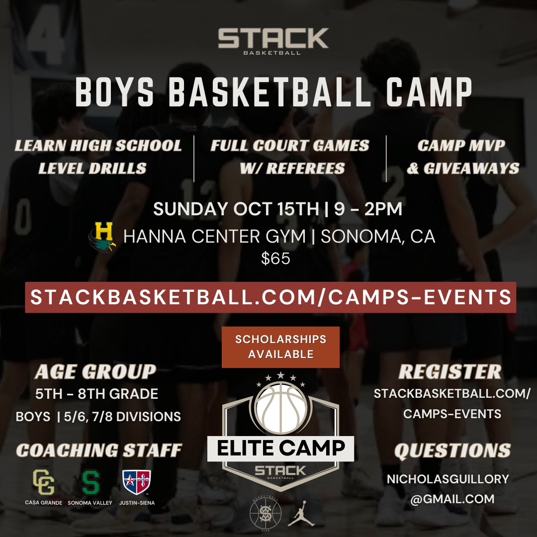 Boys Elite Basketball Camp (Oct 15) Stack Basketball Club