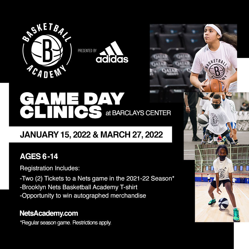 Brooklyn Nets to Hold First Overnight Youth Basketball Camps This