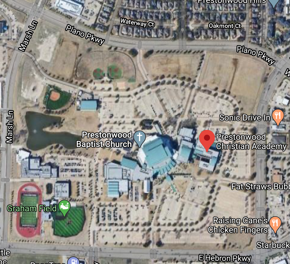 Location Details For Prestonwood Christian Academy Plano Tx South Ntis