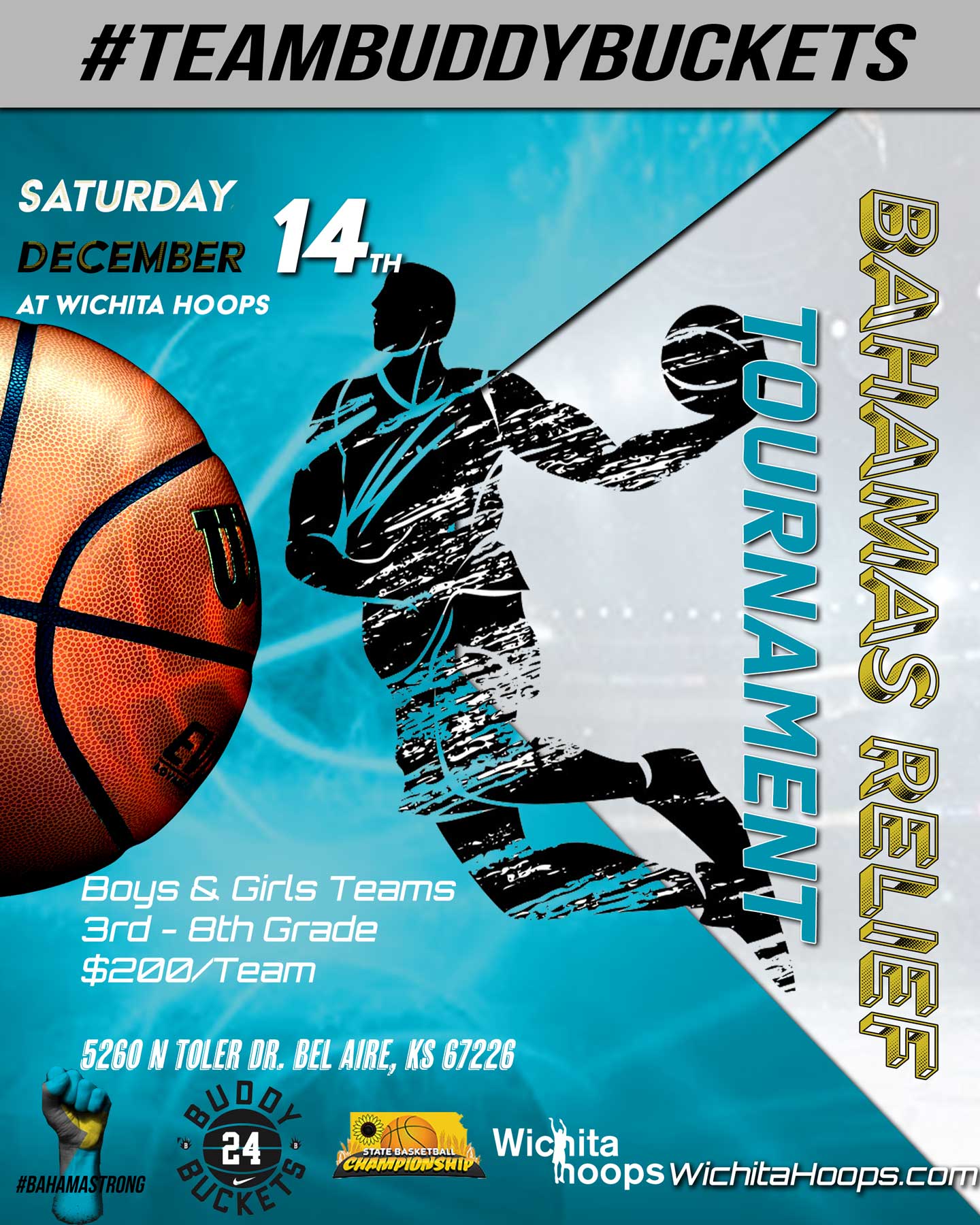 Buddy Buckets Bahamas Relief Tournament Wichita Hoops