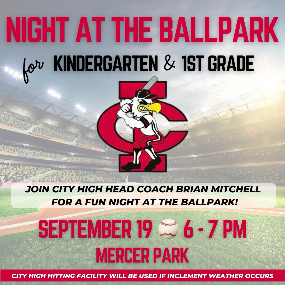 Night at the Ballpark, Thursday, September 19th, 6pm-7pm